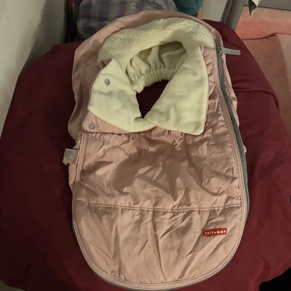 Skip Hop Blush Pink Stroller Footmuff - Picture 4 of 7